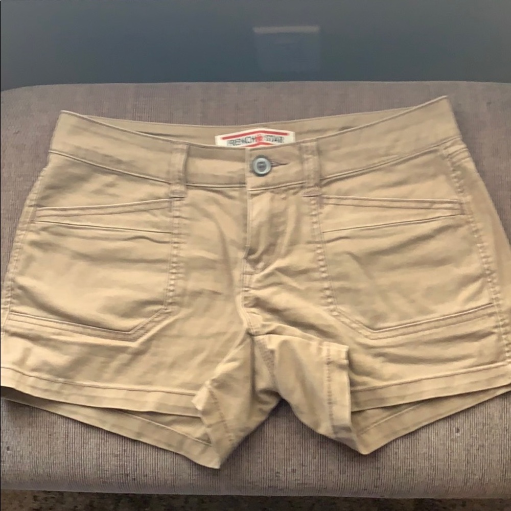 French star tan shorts